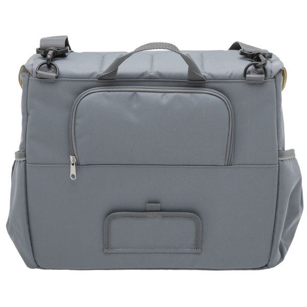 Enkele Fietstas New Looxs Mondi Joy Single 18,5 Liter 36 X 16 X 32 Cm  - Quilted Grey - Le Coq Wielerartikelen