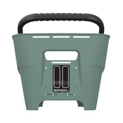 Basil Cento Neo MIK achtermand voor fiets, 21 liter, stevige fietsmantel met ringen en bevestigingsysteem, zwart en robuust design