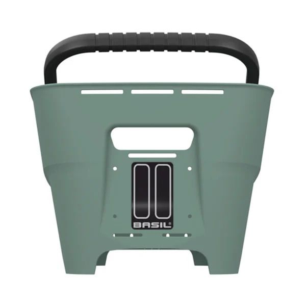 Basil Cento Neo Mik achtermand voor fiets, 21 liter, robuuste fietstas met waterbestendige stof en verstelbare bevestiging.