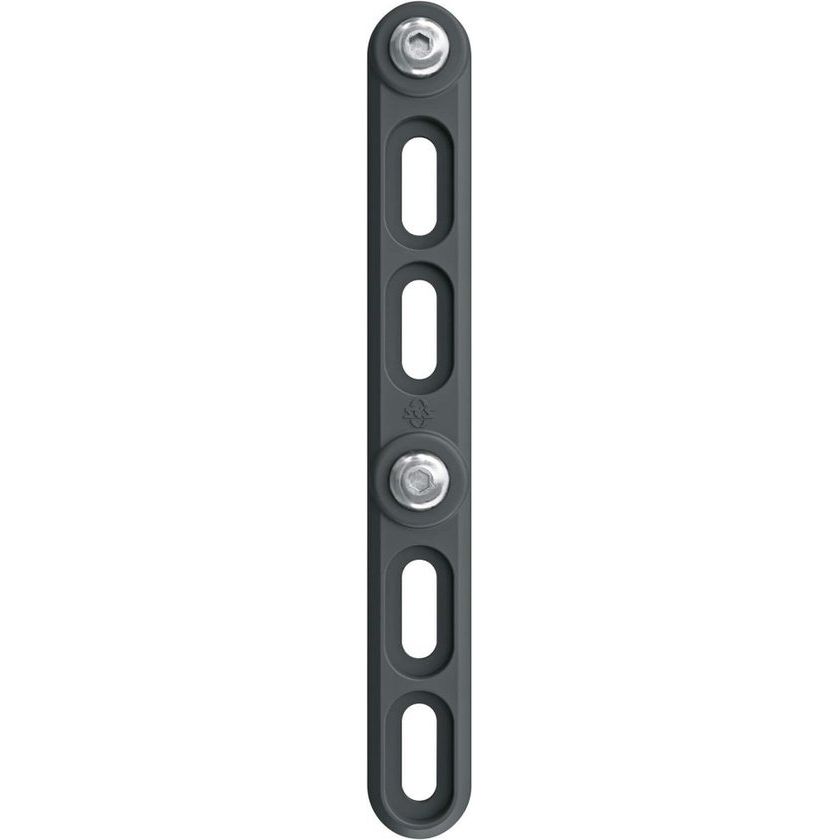 Zwart SKS bidonhouder adapter van polycarbonaat voor shifter cage, geschikt als onderdeel voor fietsaccessoires