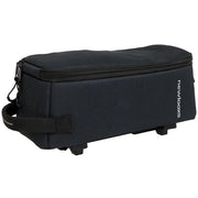 Zwarte New Looxs Sport Trunkbag Lock MIK 2.0 bagagedragertas met 4,5 liter capaciteit, geschikt voor fietsaccessoires.