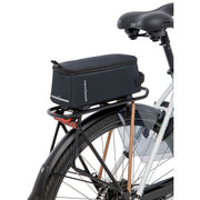 Zwarte New Looxs sport trunksbag met MIK 2.0 slot voor bagagedragertas, 4,5 liter, geschikt voor fietsaccessoires