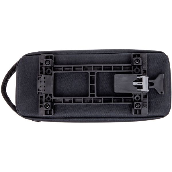 Zwarte New Looxs Sports Trunkbag Lock Mik 2.0 bagagedragertas met 4,5 liter inhoud en stevige constructie