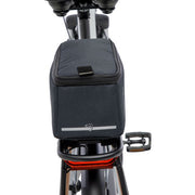 Zwarte New Looxs Sport Trunkbag Lock MIK 2.0 bagagedragertas met 4,5 liter capaciteit voor fietsaccessoires