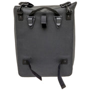 Enkele fietstas New Looxs Hamar Single in anthraciet, 19 liter, 32x16x40 cm, geschikt voor fietsaccessoires.
