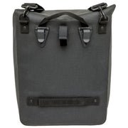 Enkele fietstas New Looxs Hamar Single in anthraciet, 19 liter, 32x16x40 cm, geschikt voor fietsaccessoires en boodschappen.