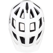 Lichte KED E-bike helm met 23 ventilatieopeningen en gekleurde details, ontworpen voor fietsers met veiligheid en comfort.