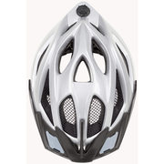 KED Spiri II Trend fietshelm met K-Fit systeem en geïntegreerd LED achterlicht, zwart met witte details, voor veilig fietsen
