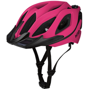 KED Spiri II Trend fietshelm met K-Fit en geïntegreerd led achterlicht, in zwart met verstelbare band en ventilatiegaten.
