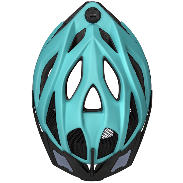 Ked Spiri II Trend fietshjelm met K-Fit en LED-achterlicht, wit met verstelbare pasvorm enventilatiegaten.