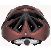 KED Spiri II Trend fietshelm met K-Fit systeem en geïntegreerd led achterlicht, geschikt voor veilig fietsen.