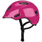 KED Meggy Spark kinderfietshelm in In-Mold ontwerp, gemaakt in Duitsland, met kleurrijk patroon en verstelbare pasvorm