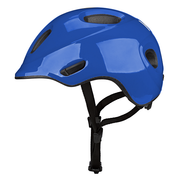 KED Meggy Spark kinders fietshelm in-mold ontwerp, gemaakt in Duitsland, met ventilatiegaten en kleurrijk patroon.
