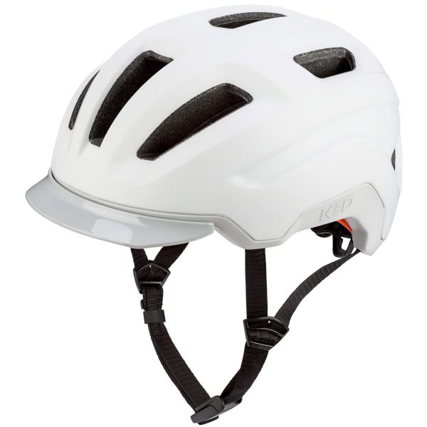 Ked Pedalon E-bike helm met geïntegreerd achterlicht, lichtgewicht en veilig voor fietsen in het donker.