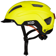KED Pedalon E-bike helm met geïntegreerd achterlicht, verstelbare pasvorm en ventilatie voor veilig fietsen.
