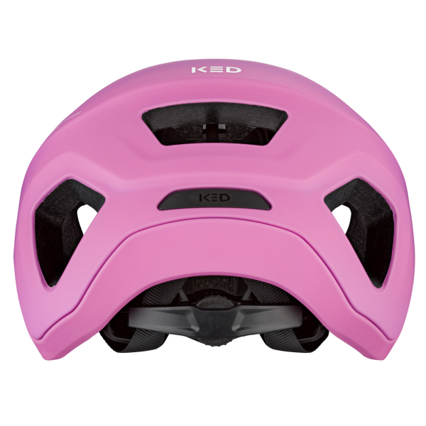 Ked Embrace Mu-1 e-bike helm met vizier en in-mold constructie, zwart met ventilatiegaten en verstelbare riem.