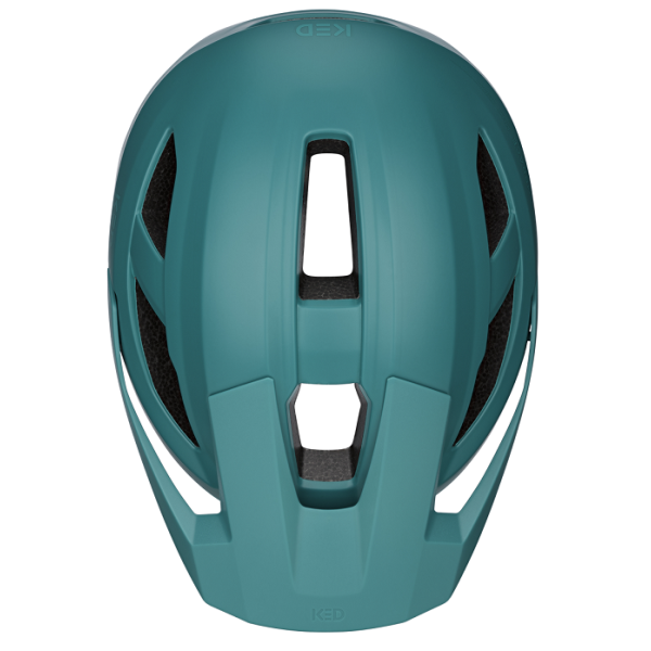 Ked Embrace Mu-1 in-mold e-bike helm met vizier, lichtgewicht en veilige fietshelm met verstelbare band en ventilerende opening