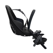 Thule Yepp 2 Mini fietsstoeltje met schokabsorberend schuim voor jonge kinderen, comfortabel en veilig voor op de fiets.