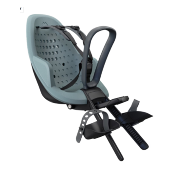 Thule Yepp 2 Mini fietsstoeltje met schokabsorberend schuim voor kinderfiets, veilig en comfortabel voor jonge kinderen