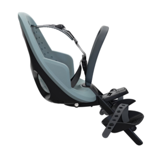 Thule Yepp 2 Mini fietsstoeltje met schokabsorberend schuim voor kinderen, comfortabel en veilig voor op de fiets