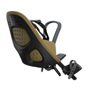 Thule Yepp 2 Mini fietszitje met schokabsorberend schuim voor jonge kinderen, veilig en comfortabel fietszitje.