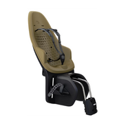 Thule Yepp 2 Maxi framebevestiging achterzitje voor fiets, snelle ontgrendeling en veilige kinderzitje montage.