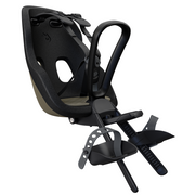 Lichtgewicht Thule Yepp Nexxt 2 Mini fietsstoeltje voor stuurmontage, geschikt voor jonge kinderen, zwart en compact design