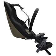 Lichtgewicht Thule Yepp Nexxt 2 Mini fietsstoeltje voor voorverdeling met stuurmontage, geschikt voor jonge kinderen.