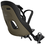 Lichtgewicht Thule Yepp Nexxt 2 Mini fietsstoeltje voor aan stuur, geschikt voor jonge kinderen, zwart en compact design