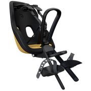 Lichtgewicht Thule Yepp Nexxt 2 Mini fietsstoeltje voor stuurmontage voor kinderfiets, zwart en compact ontwerp