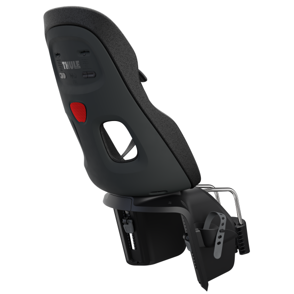 Fietsstoeltje van Thule Yepp Nexxt 2 Maxi voor achterop de fiets, framemontage, geschikt voor kinderzitje.