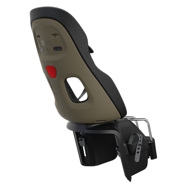 Thule Yepp Nexxt 2 Maxi achterzitje voor fiets, frame-montage, geschikt voor jonge kinderen, veilig en comfortabel.