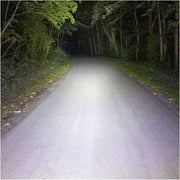 Sigma koplamp Buster USB, heldere hoofdlamp met USB-oplading voor outdoor en fietsactiviteiten, zichtbaar op de afbeelding.
