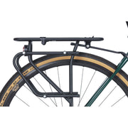 Zwarte Basil MIK Side Studs set van 3 fietstas accessoires met studs, geschikt voor fietsaccessoires.