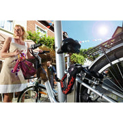Trelock RS351 Ringslot Protect-O-Connect beveiligingslot voor fietsen, stevig en betrouwbaar met anti-diefstalfuncties.