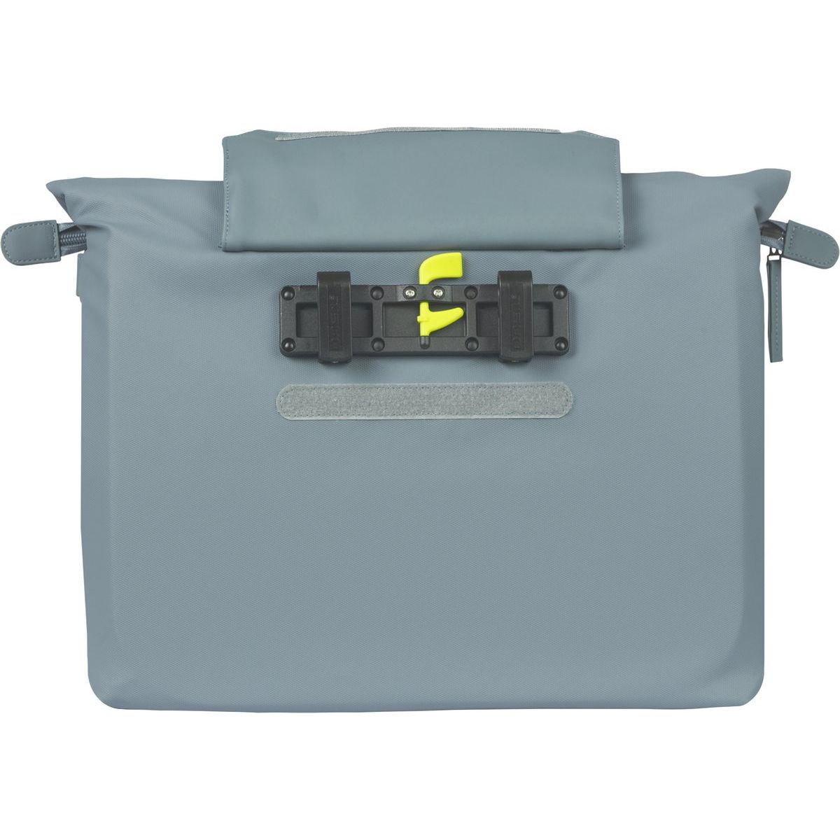 Basil Manhattan Commuter fietstassen enkel, waterdichte bagagezak voor fiets, 12 liter capaciteit, zwarte waterdichte fietslaptop tas