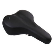 Selle San Remo Verona stadsfiets en e-bike zadel, ergonomisch ontwerp met leren bekleding en comfortabele zit.
