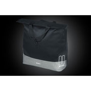 Basil Mara Evo 17-19 liter fietstas enkel met MIK-haken, waterbestendige Basil fietsshopper voor fietsmanden