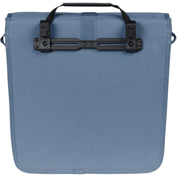 Basil Mara Evo fietstas enkel met MIK hooks, 20-24 liter, waterbestendig en geschikt voor fietsen.