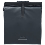 Basil Urban Load Pro enkel fietstas 19-24 liter met MIK-haken, zwarte waterdichte bagage tas voor fiets Achterdrager