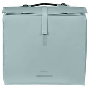 Dubbele Basil Urban Load Pro MIK fietstassen voor 50-64 liter, waterdicht en stevig, bevestigd aan fiets met MIK-systeem.