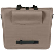 Basil Urban Dry Neo enkelfietstas voor kantoor, waterdicht, 23-26 liter, met MIK-haken, zwart met reflecterende details