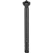 Ergotec Ray 6+ 350 Zw Zand zadelpen met verstelbare zadelhoogte voor fiets, zwart zandkleur, zichtbaar in de afbeelding