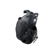 Topeak Mondopack Hydro zadeltas bevestigd aan een fiets, stevige waterdichte fietstas voor extra opbergruimte
