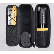 Topeak Cagepack XL grijze toolbox voor bidonhouder, geschikt voor fietsaccessoires en gereedschap.