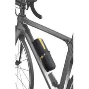 Topeak Cagepack XL grijze toolbox voor bidon, stevige waterfleshouder met opbergvak, geschikt voor fietsaccessoires