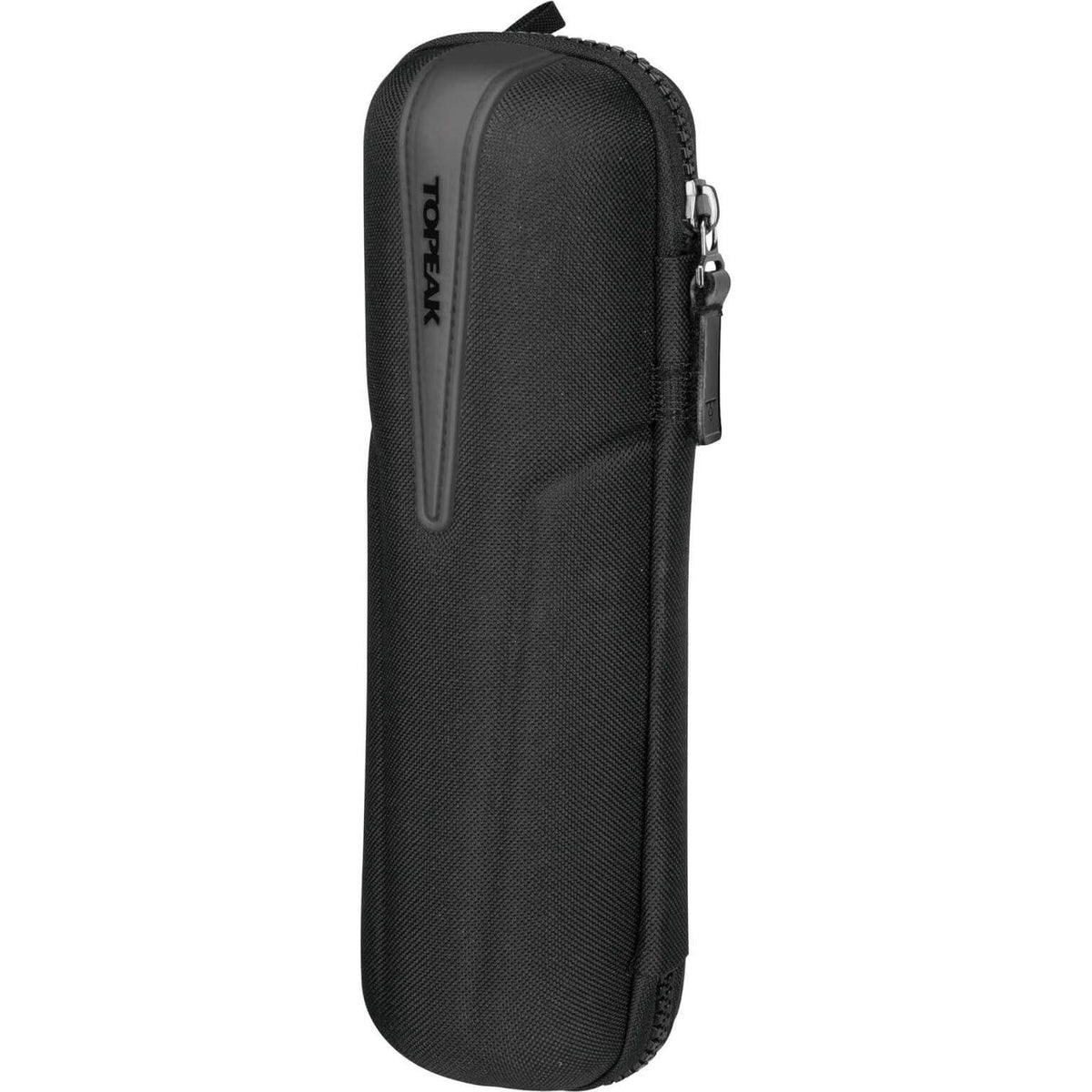 Topeak Cagepack XL grijze toolbox bidon met waterfleshouder en organiser voor fietsaccessoires.