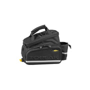 Topeak Dragertas MTX TrunkBag DX 2.0 fietstas met bevestigingsriemen en waterdichte afwerking voor achterop de fiets.