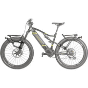 Voordrager Topeak Tetrarack M1 voor mountainbikes, stevige fietsendrager voor voorframe, zwart en robuust ontworpen