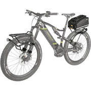 Topeak voordrager voor MTB Tetrarack M1, stevig fietsendrager voor vooraan op mountainbikes, in zwart met bevestigingsonderdelen